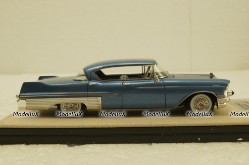Cadillac Fleetwood Sixty Special, Bahama Blue Metallic,  1957, STM57201, Stamp Models 1:43 