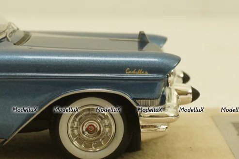 Cadillac Fleetwood Sixty Special, Bahama Blue Metallic,  1957, STM57201, Stamp Models 1:43 