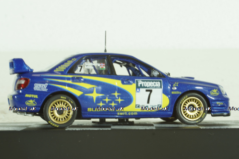 Subaru Impreza WRC #7, Rally New Zeland 2003, Petter Solberg/Phil Mills, Vencedores de Rally #27, Altaya 1:43 ( Чешская Серия) с журналом!