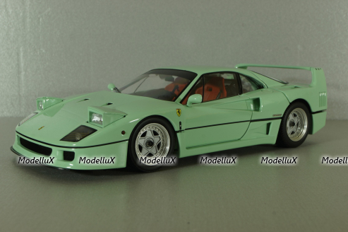 Ferrari F40 mint green, 1987,  08416MG, Kyosho 1:18