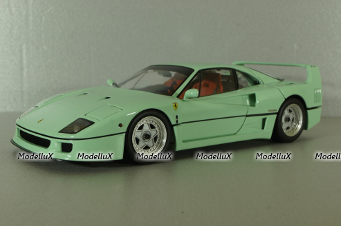 Ferrari F40 mint green, 1987,  08416MG, Kyosho 1:18
