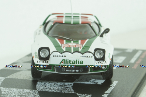 Lancia Stratos #1, Rally Monte Carlo 1977, Sandro Munari/Silvio Maiga, Vencedores de Rally #16, Altaya 1:43 ( Чешская Серия) с журналом!