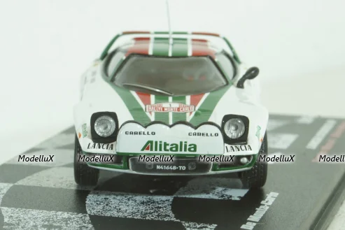 Lancia Stratos #1, Rally Monte Carlo 1977, Sandro Munari/Silvio Maiga, Vencedores de Rally #16, Altaya 1:43 ( Чешская Серия) с журналом!