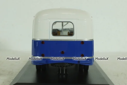 Кавз-651, бело/синий, 03001E, Classicbus 1:43