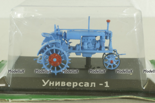 Универсал-1 трактор 1934, синий, ТРАКТОРЫ история,люди,машины (Hachette) №46 1:43
