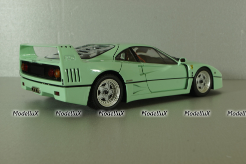Ferrari F40 mint green, 1987,  08416MG, Kyosho 1:18