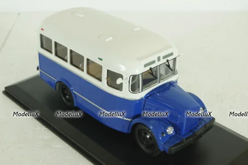 Кавз-651, бело/синий, 03001E, Classicbus 1:43