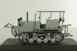 ДТ-57 трактор 1957, серый, ТРАКТОРЫ история,люди,машины (Hachette) №34 1:43