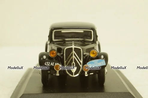 Citroen Traction 15 six de Rallyes 1954, black , Atlas 1:43