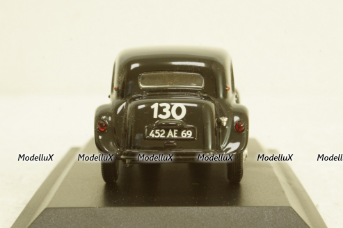 Citroen Traction 15 six de Rallyes 1954, black , Atlas 1:43
