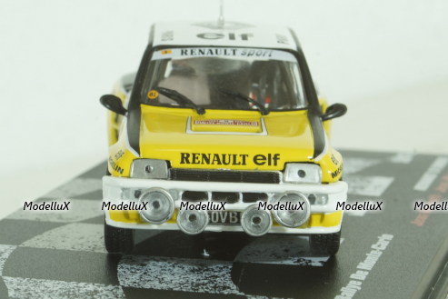 Renault 5 Turbo #9, Rally Monte Carlo 1981, Jean Ragnotti/Jean-Marc Andrie, Vencedores de Rally #9, Altaya 1:43 ( Чешская Серия) с журналом!