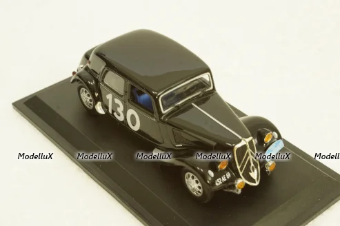 Citroen Traction 15 six de Rallyes 1954, black , Atlas 1:43