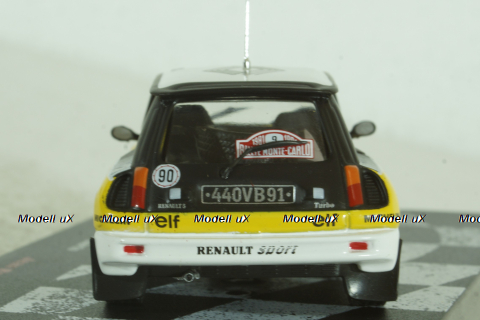 Renault 5 Turbo #9, Rally Monte Carlo 1981, Jean Ragnotti/Jean-Marc Andrie, Vencedores de Rally #9, Altaya 1:43 ( Чешская Серия) с журналом!