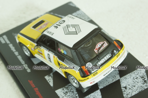 Renault 5 Turbo #9, Rally Monte Carlo 1981, Jean Ragnotti/Jean-Marc Andrie, Vencedores de Rally #9, Altaya 1:43 ( Чешская Серия) с журналом!