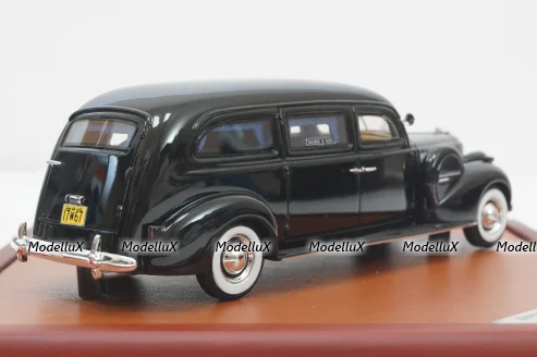 Packard Henney Hearse 1940, black, CMF43065, CMF 1:43