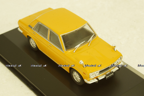 Datsun 510 Sedan 1971 Yellow, F43-136, First 43 1:43