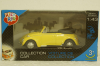 Volkswagen Beeatle cabriolet yellow, Rik&Rok (Cararama) 1:43