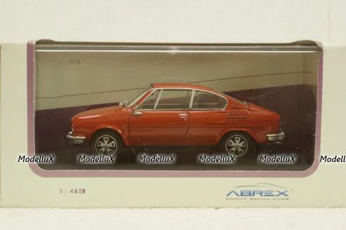 Skoda 110 R red 1980, 143ABS-707BX, Abrex 1:43
