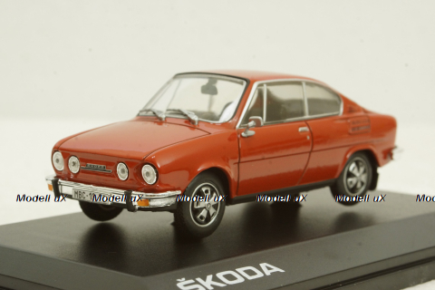 Skoda 110 R red 1980, 143ABS-707BX, Abrex 1:43