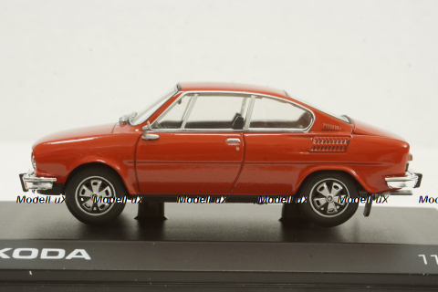 Skoda 110 R red 1980, 143ABS-707BX, Abrex 1:43