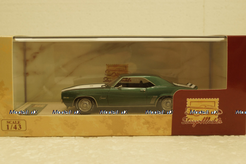 Chevrolet Camaro Z28, green, STM691002, Stamp Models 1:43