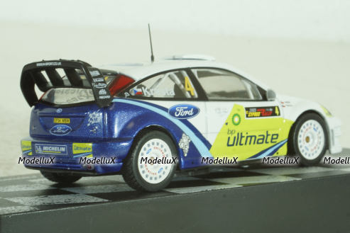 Ford Focus RS WRC #4, Rally Cyprus 2005, Roman Kresta/Jan Mozny, Vencedores de Rally #12, Altaya 1:43 ( Чешская Серия) с журналом!