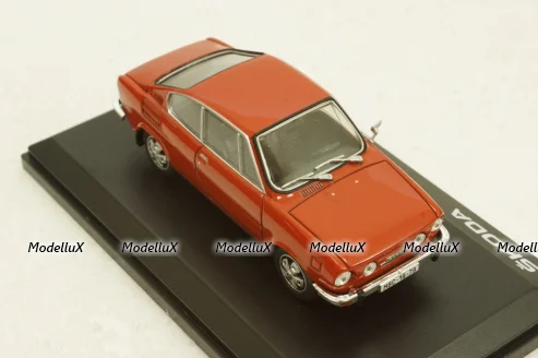 Skoda 110 R red 1980, 143ABS-707BX, Abrex 1:43