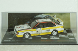 Audi Quattro A2 #10, Winner Acropolis Rally 1984, Stig Blomqvist/Bjorn Cederberg, Vencedores de Rally , Altaya 1:43