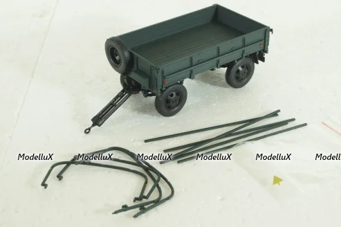 Прицеп 2-ПН-2 с дугами, зеленый 600202, DiP Models 1:43