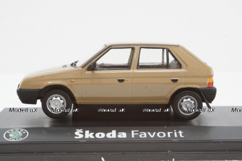 Skoda Favorit light brown 143ABS708RD, Abrex 1:43