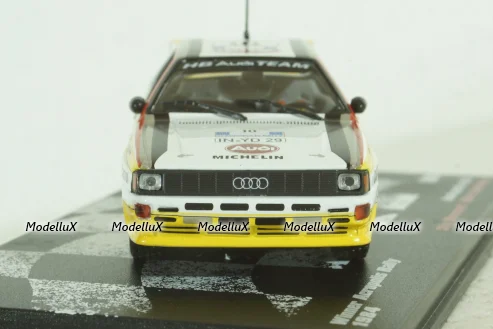 Audi Quattro A2 #10, Winner Acropolis Rally 1984, Stig Blomqvist/Bjorn Cederberg, Vencedores de Rally , Altaya 1:43