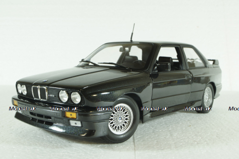 BMW M3 (E30), 1987, black, 180020306, Minichamps 1:18