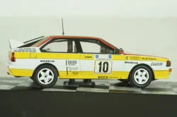 Audi Quattro A2 #10, Winner Acropolis Rally 1984, Stig Blomqvist/Bjorn Cederberg, Vencedores de Rally , Altaya 1:43
