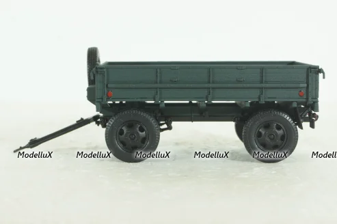 Прицеп 2-ПН-2 с дугами, зеленый 600202, DiP Models 1:43