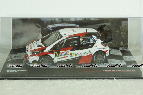 Toyota Yaris WRC #8, Rally Chile 2019, Ott Tanak/Martin Jarveoja, Vencedores de Rally , Altaya 1:43