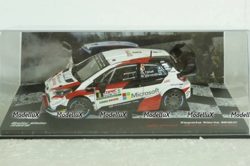 Toyota Yaris WRC #8, Rally Chile 2019, Ott Tanak/Martin Jarveoja, Vencedores de Rally , Altaya 1:43