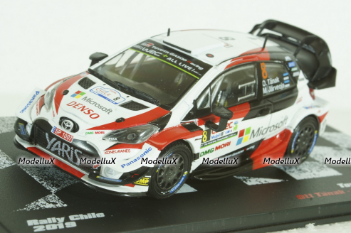Toyota Yaris WRC #8, Rally Chile 2019, Ott Tanak/Martin Jarveoja, Vencedores de Rally , Altaya 1:43