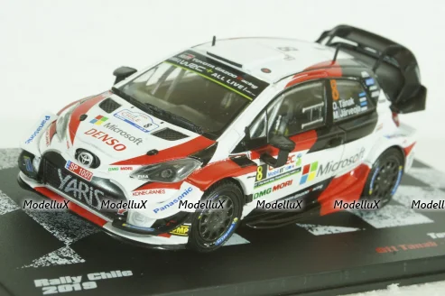 Toyota Yaris WRC #8, Rally Chile 2019, Ott Tanak/Martin Jarveoja, Vencedores de Rally , Altaya 1:43