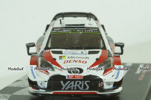 Toyota Yaris WRC #8, Rally Chile 2019, Ott Tanak/Martin Jarveoja, Vencedores de Rally , Altaya 1:43