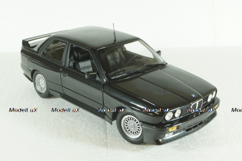 BMW M3 (E30), 1987, black, 180020306, Minichamps 1:18