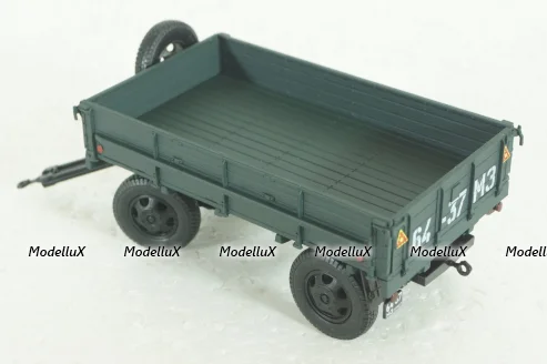 Прицеп 2-ПН-2 с дугами, зеленый 600202, DiP Models 1:43