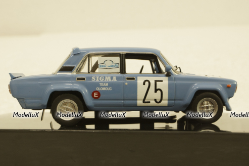 Ваз-2105 Lada VFTS, No.25, Rally Pribram, V.Chlustina/M.Hrbek, 1986, RAC430, IXO 1:43