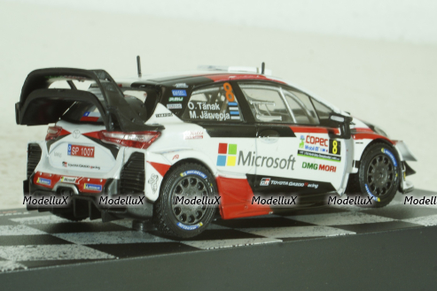 Toyota Yaris WRC #8, Rally Chile 2019, Ott Tanak/Martin Jarveoja, Vencedores de Rally , Altaya 1:43
