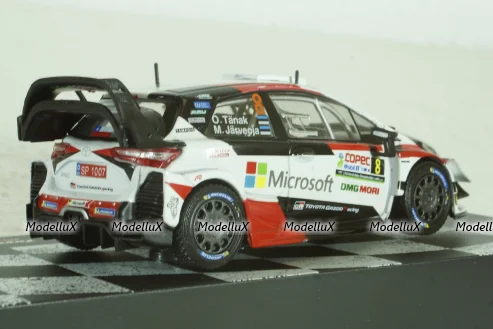 Toyota Yaris WRC #8, Rally Chile 2019, Ott Tanak/Martin Jarveoja, Vencedores de Rally , Altaya 1:43