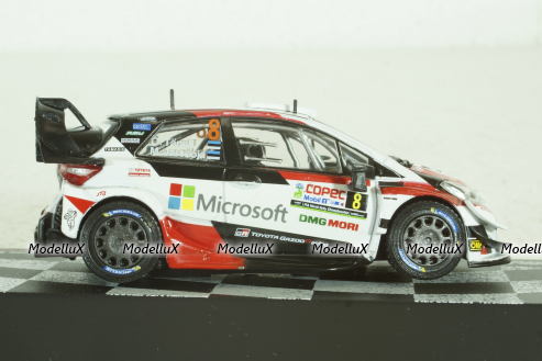 Toyota Yaris WRC #8, Rally Chile 2019, Ott Tanak/Martin Jarveoja, Vencedores de Rally , Altaya 1:43