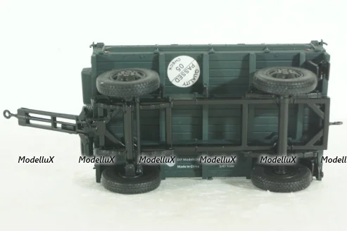 Прицеп 2-ПН-2 с дугами, зеленый 600202, DiP Models 1:43