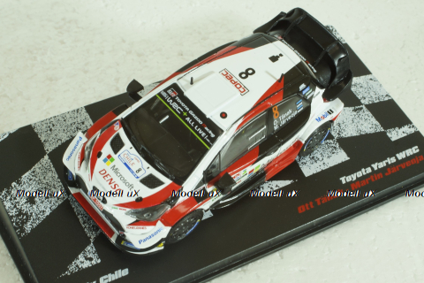 Toyota Yaris WRC #8, Rally Chile 2019, Ott Tanak/Martin Jarveoja, Vencedores de Rally , Altaya 1:43