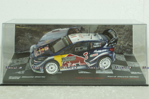 Ford Fiesta WRC #1, Rally Monte Carlo 2018, S.Ogier/J.Ingrassia,  Vencedores de Rally , Altaya 1:43