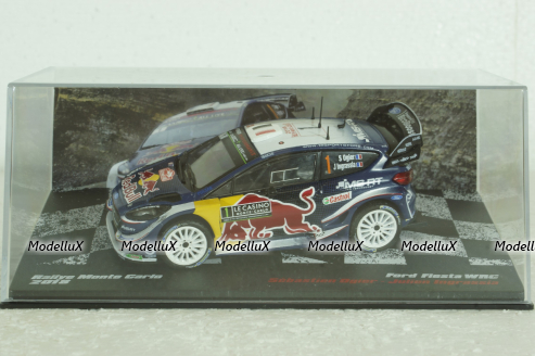 Ford Fiesta WRC #1, Rally Monte Carlo 2018, S.Ogier/J.Ingrassia,  Vencedores de Rally , Altaya 1:43