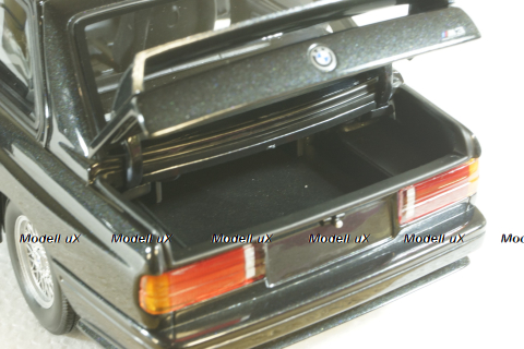 BMW M3 (E30), 1987, black, 180020306, Minichamps 1:18